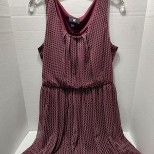 IZ byer Flowy Cinch Waist Tank Dress XL